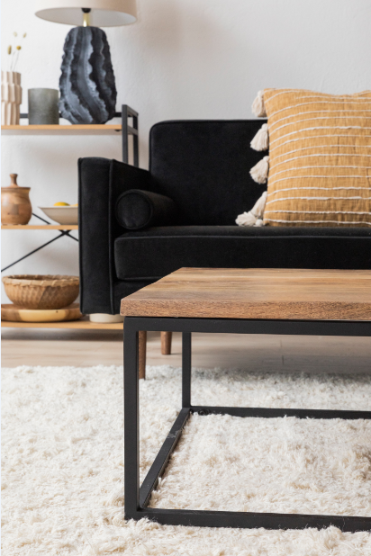 Tavolino Vintage - Legno/Ferro