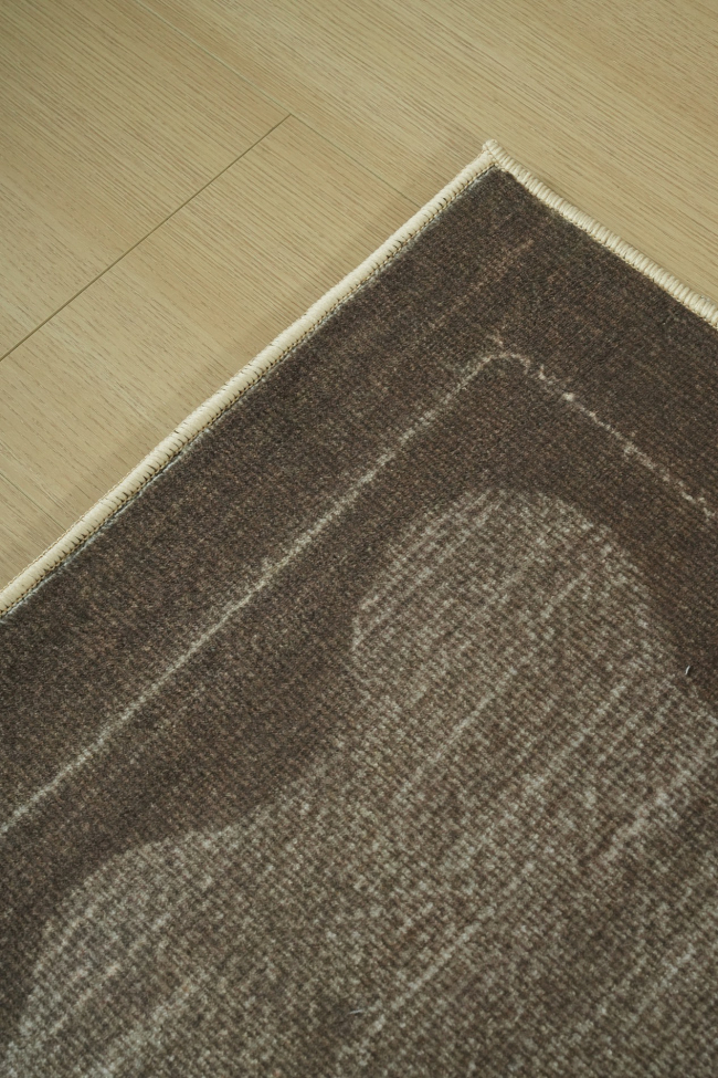 Tappeto 'Lunelle' - Marrone