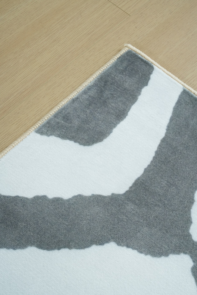 Tappeto 'Marovi' - Grigio/Bianco