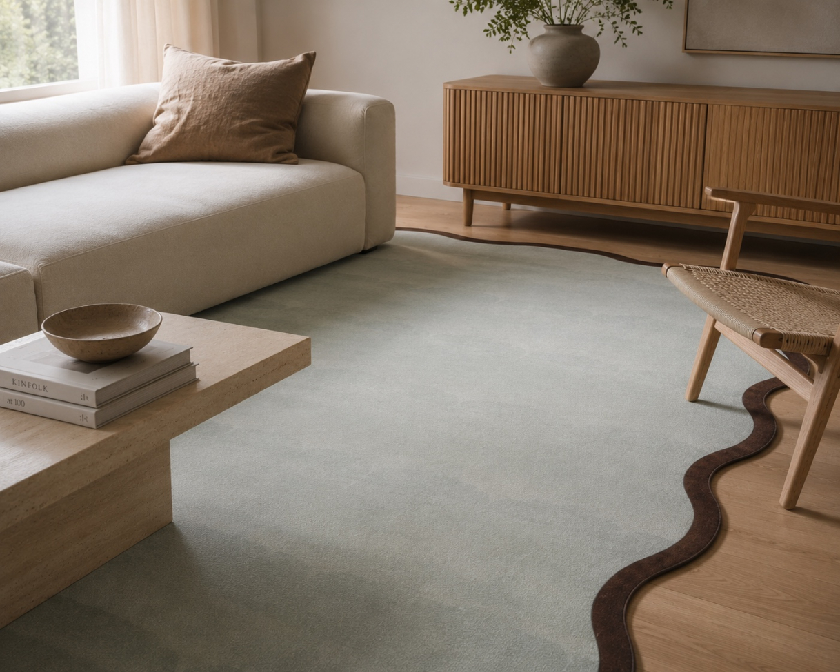 Tappeto 'Rivetta' - Beige/Marrone