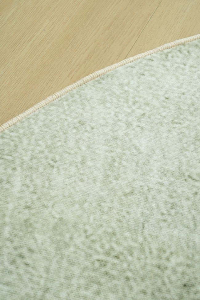 Tappeto 'Ängelholm' Rotondo 200cm - Verde