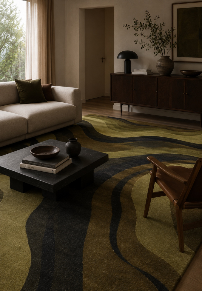 Tappeto 'Marionae' - Marrone/Beige