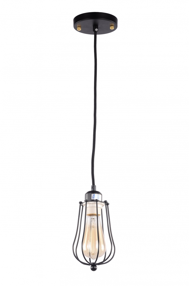 Lampadario 'Marconi' - Nero