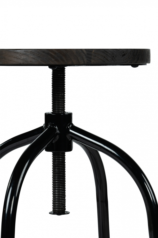 Panca 'Frans' - Marrone chiaro/Nero