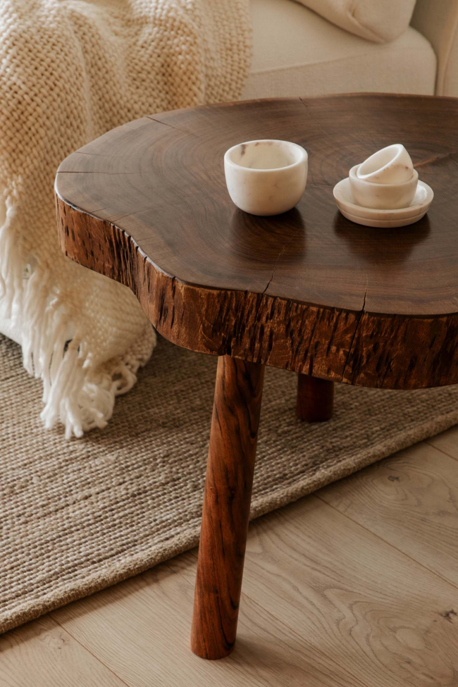 Tavolino 'Earth' - Legno