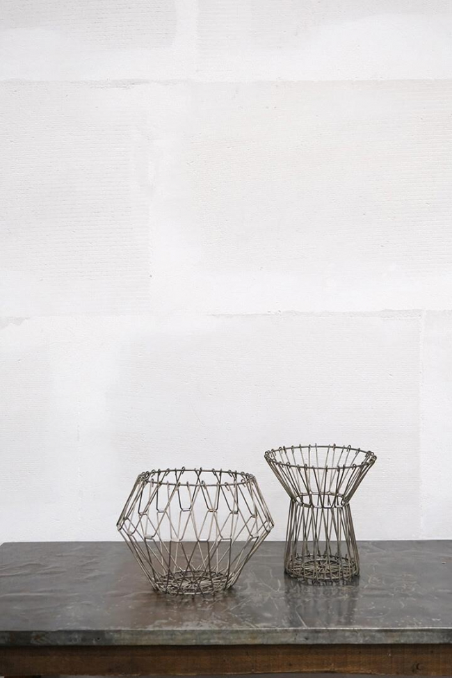 Cestino multifunzionale 'Script' - Ferro