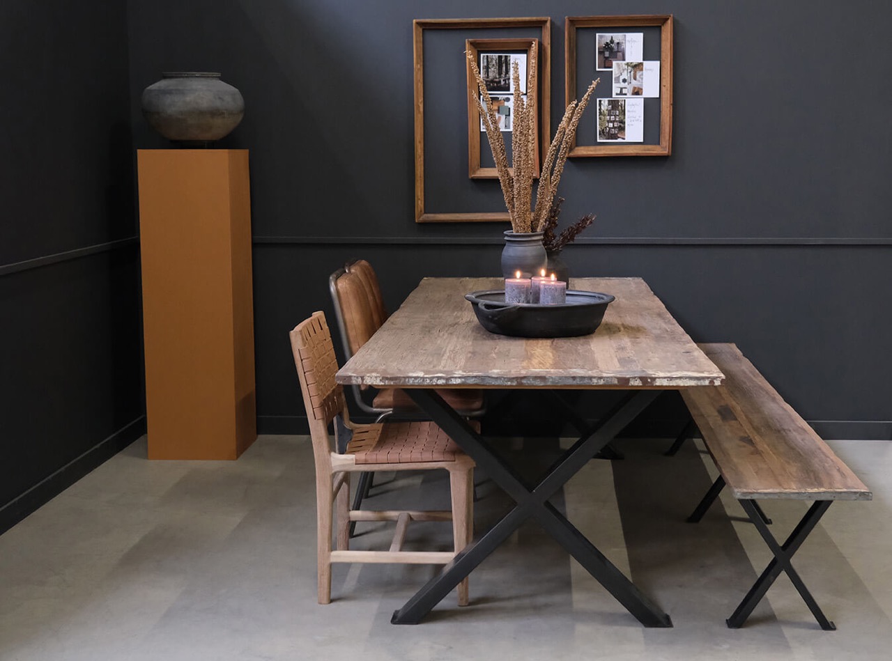 Panca 'Poovar' - Legno