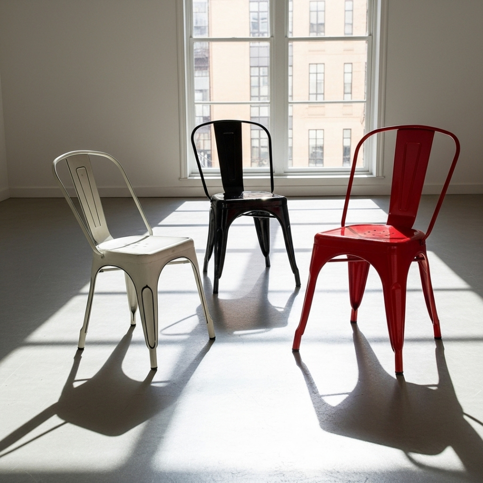 Sedia 'Montmartre' - Vintage nero/antico