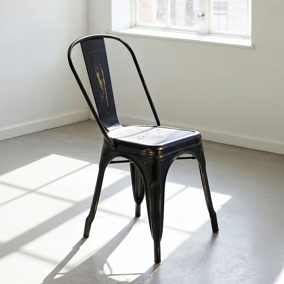 Sedia 'Montmartre' - Vintage nero