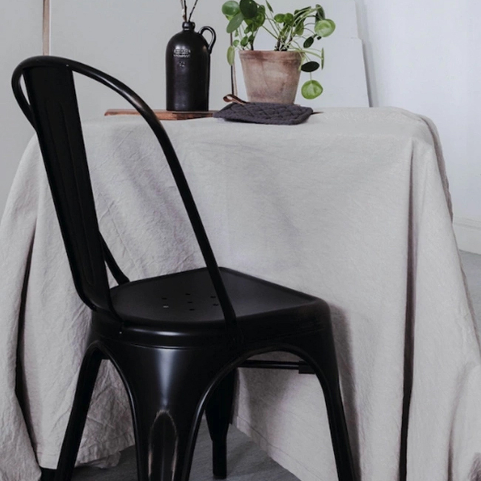 Sedia 'Montmartre' - Vintage nero