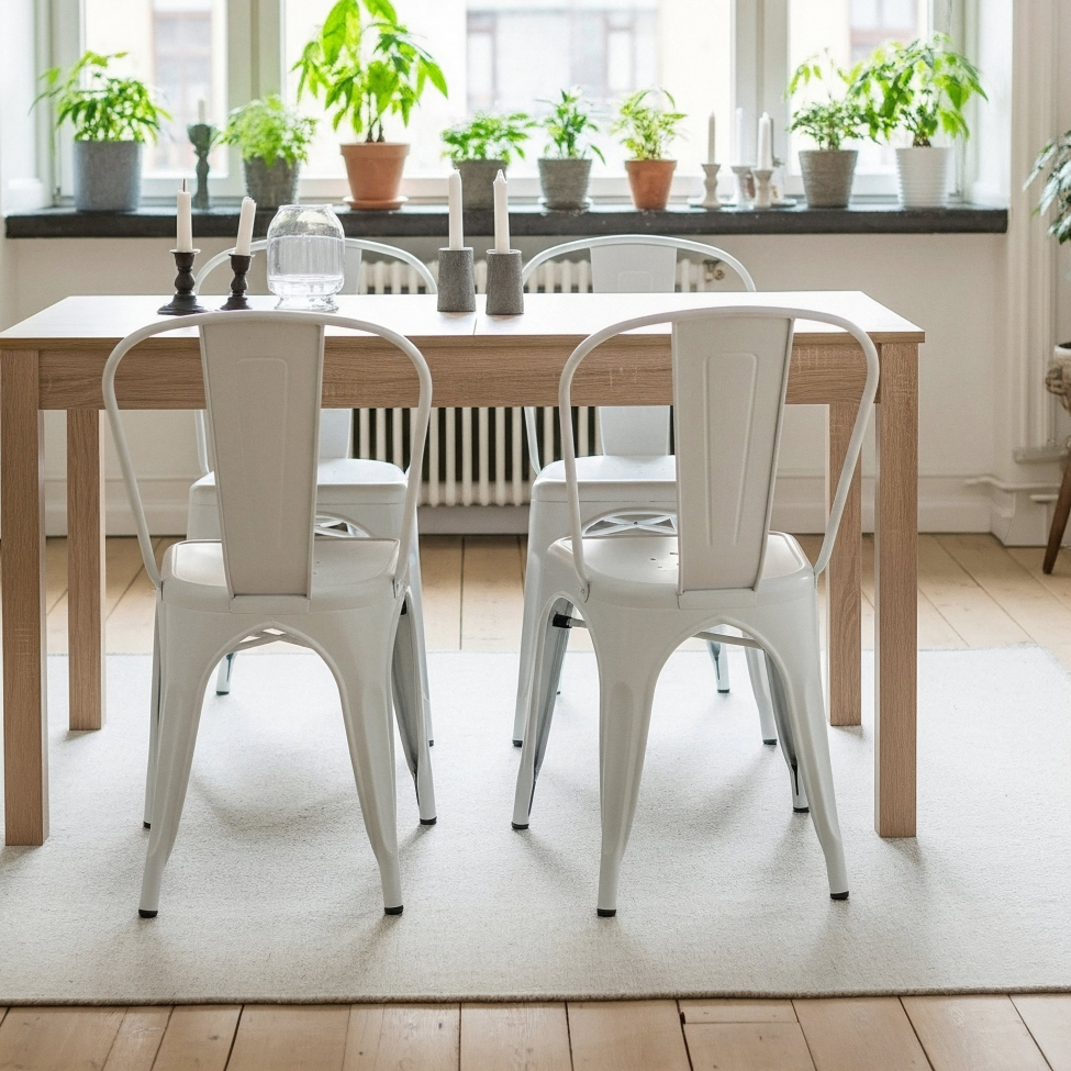 Sedia 'Montmartre' - Lucido bianco