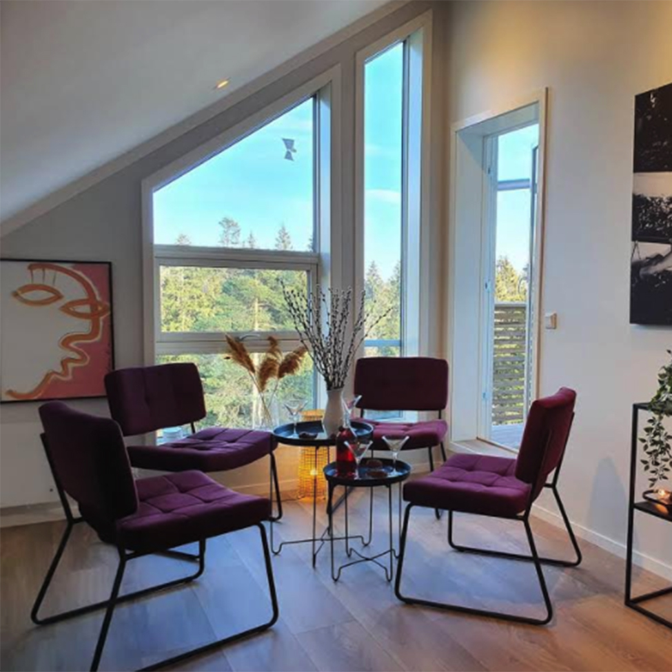 Poltrona 'Kelly' - Borgogna/Velluto