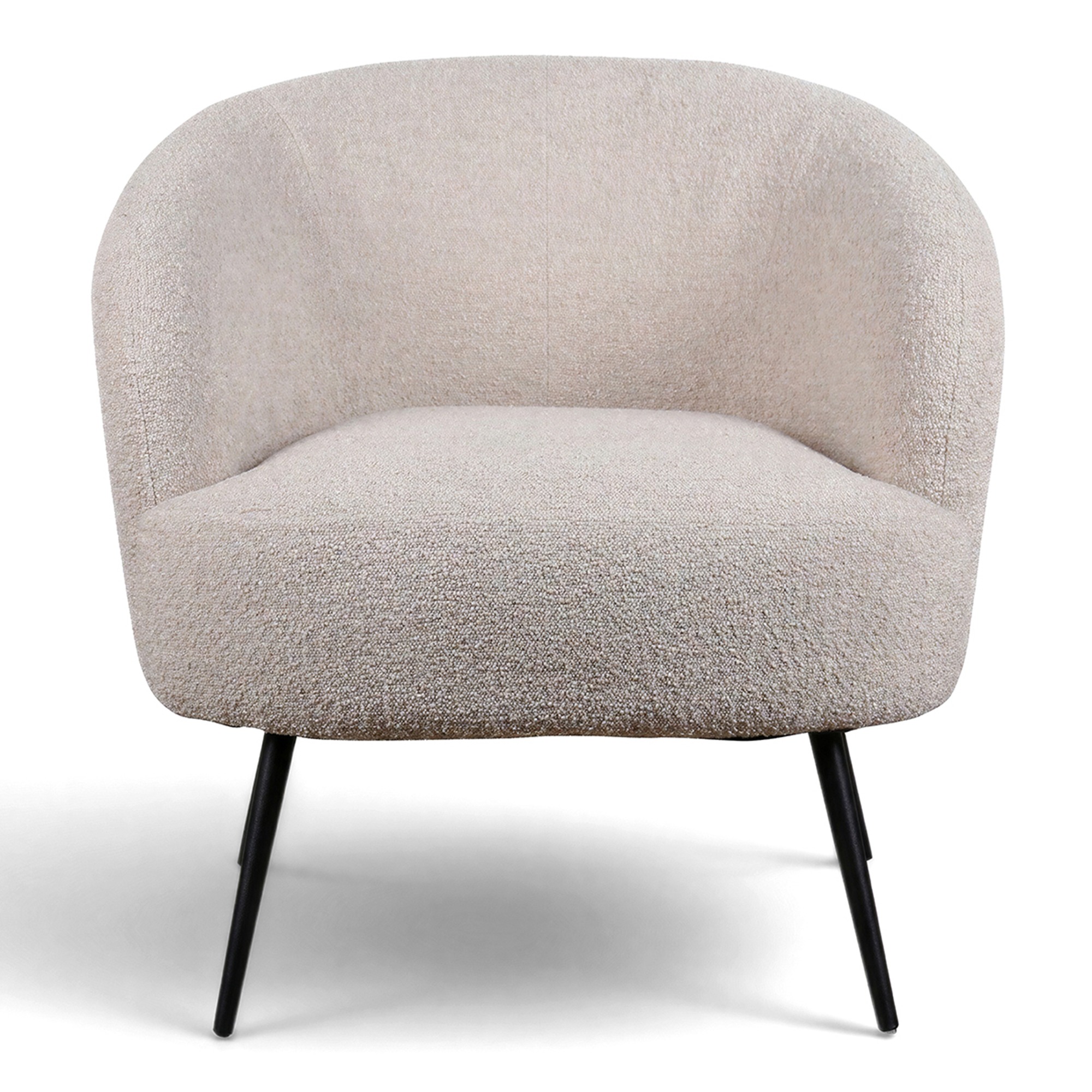 Poltrona 'Capri' - Beige/Bouclé