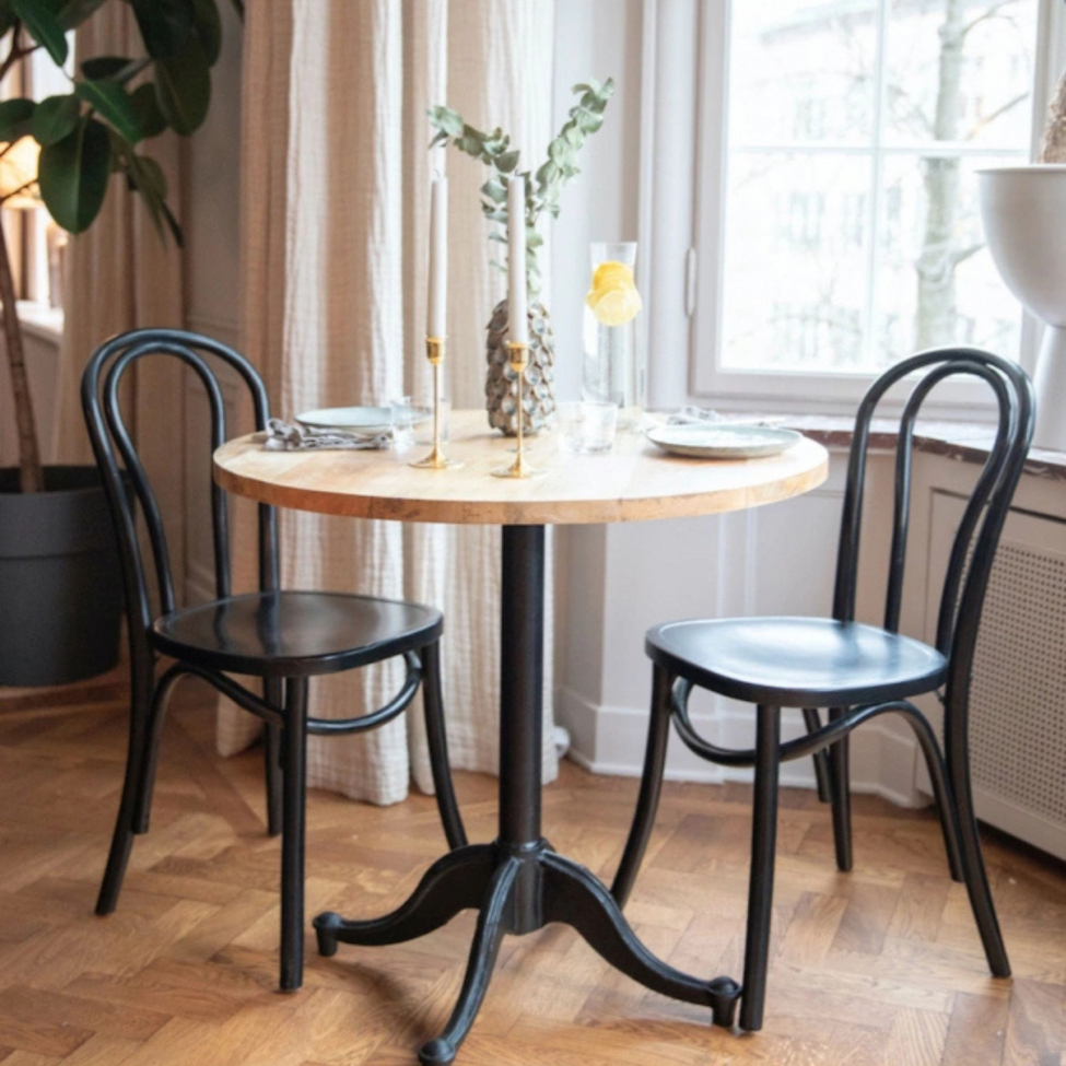 Tavolo da pranzo 'L&aring;ngholmen' Rotondo 80cm - Vintage