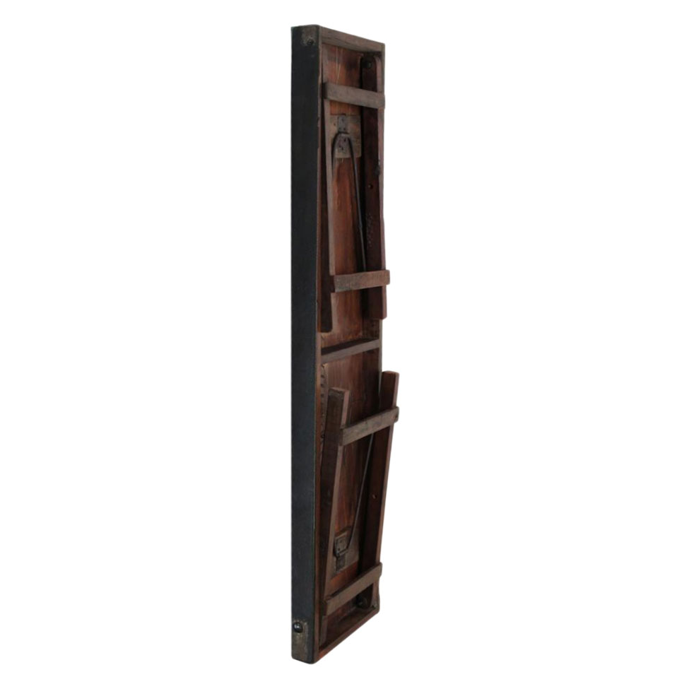 Tavolino Vintage 170x40cm - Nero