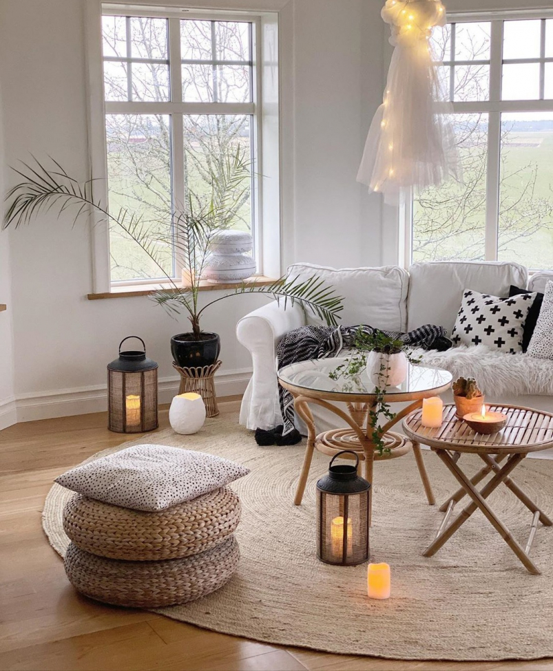 Tappeto rotondo 'Flätan' 240cm - Juta