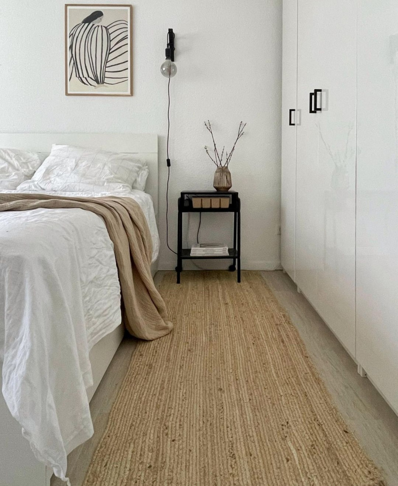 Tappeto in juta 'Flätan' 60x120cm - Juta