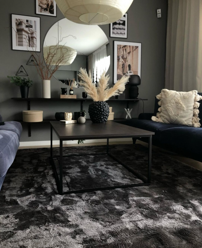 Tappeto 'Aranga Super Soft' 60x120cm - Antracite