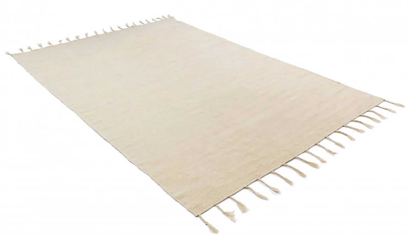 Tappeto in lana 'Malana' 200x290cm - Beige