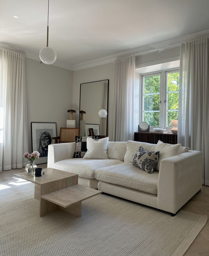 Tappeto in lana 'Coastal' 200x290cm - Crema