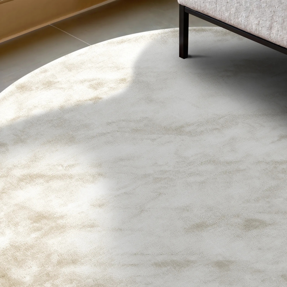 Tappeto rotondo 'Jodhpur' 120cm - Offwhite