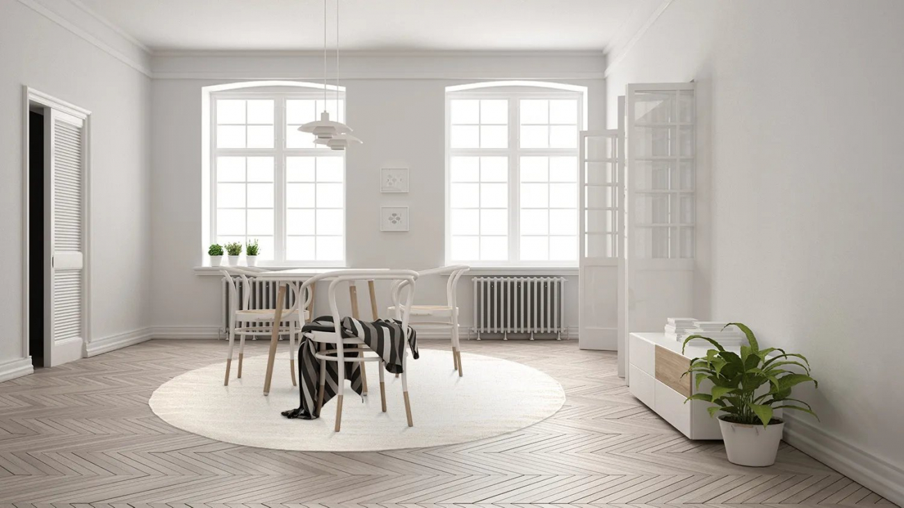 Tappeto rotondo 'Hamilton' 200cm - Naturale