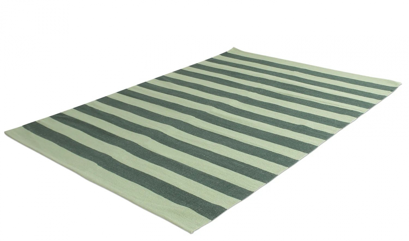 Tappeto in cotone 'Nilo' 80x200cm - Verde