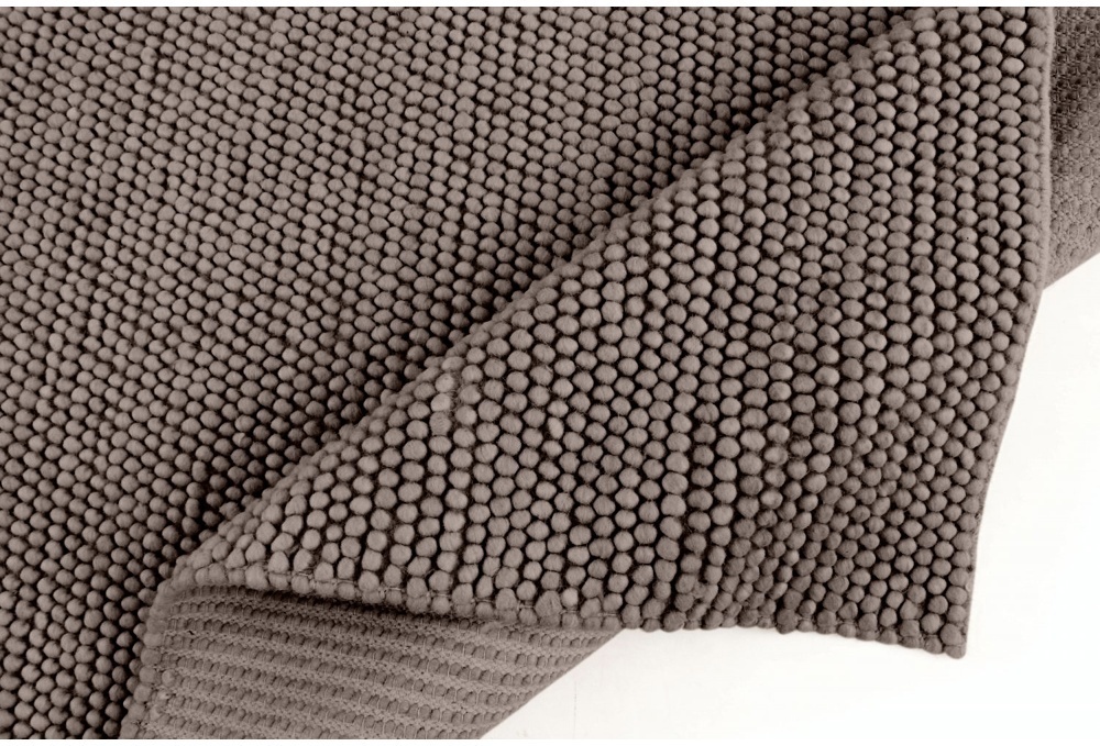 Tappeto in lana 'Avafors Wool Bubble' 240x240cm - Marrone
