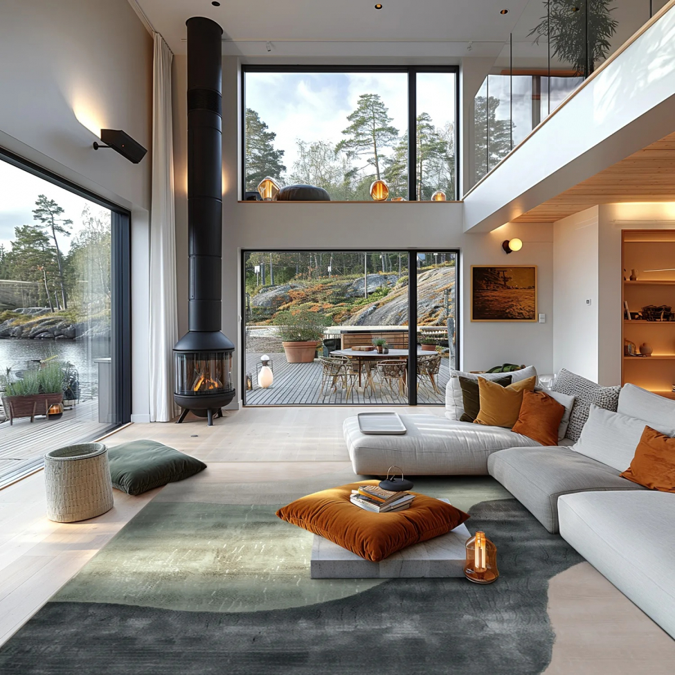 Tappeto Wilton 'Barcelona' 160x230cm - Verde