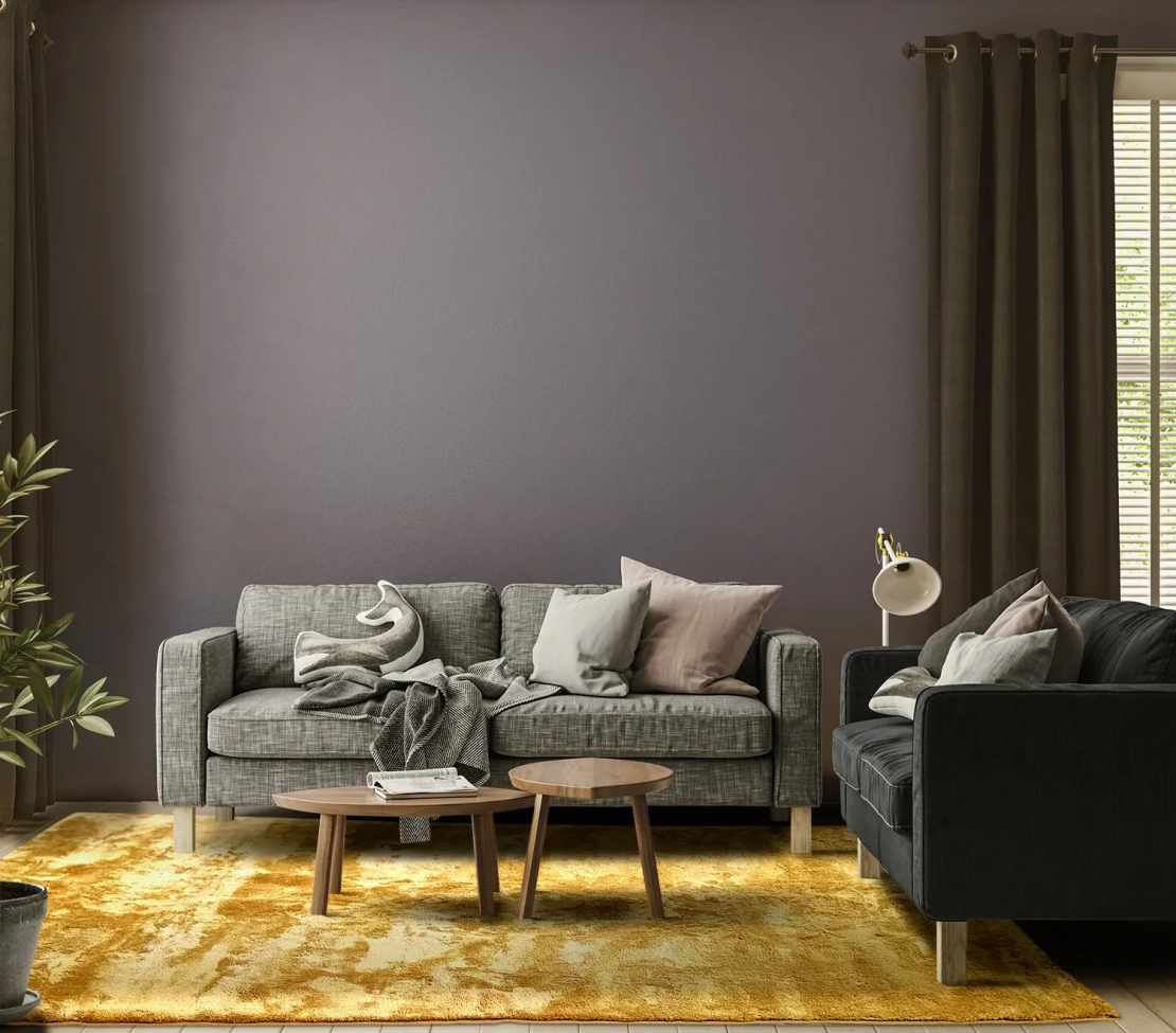 Tappeto a pelo lungo 'Aranga Super Soft' 240x340cm - Giallo