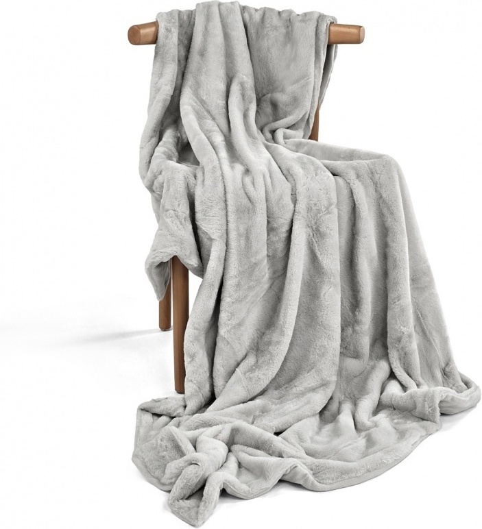 Coperta 'Aranga Super Soft Throw' 130x170cm - Grigio