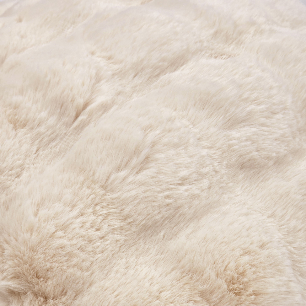 Fodera per cuscino 'Aranga Bubble' 45x45cm - Beige