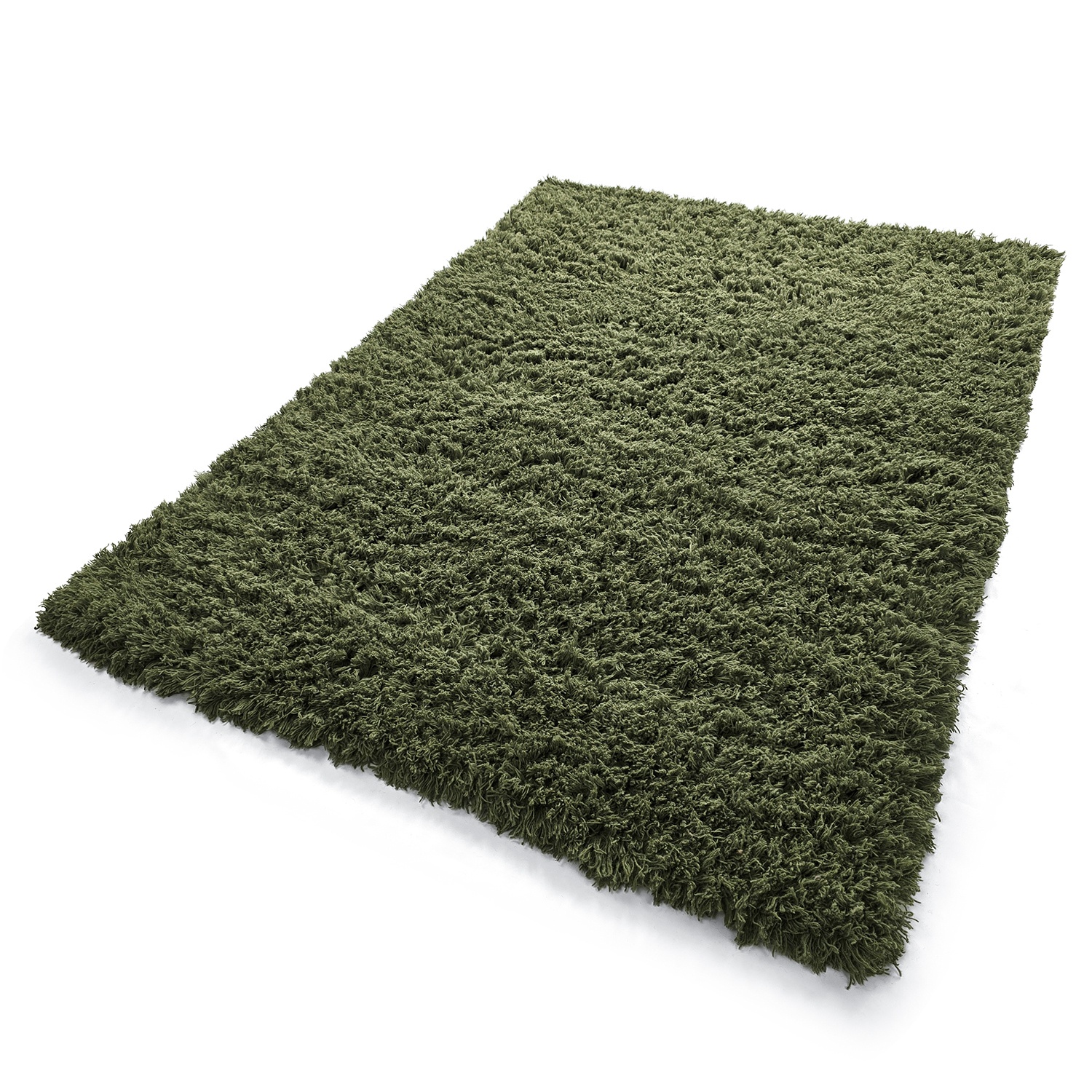Tappeto Rya 'Fassale Lana Tessuta A Mano' - Verde