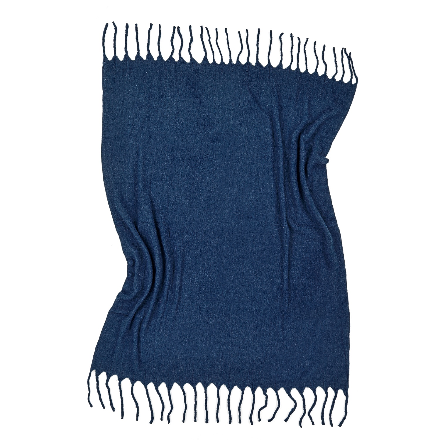 Plaid 'Samantha' 130x170cm - Blu navy