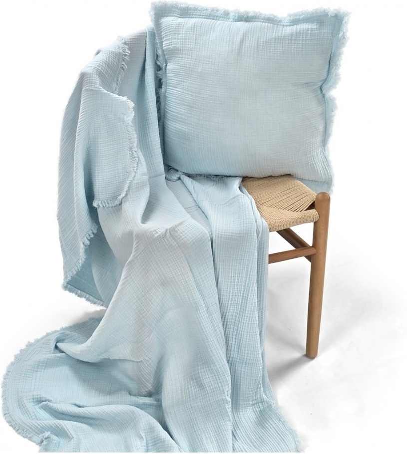 Fodera per cuscino 'Dorena' 45x45cm - Blu