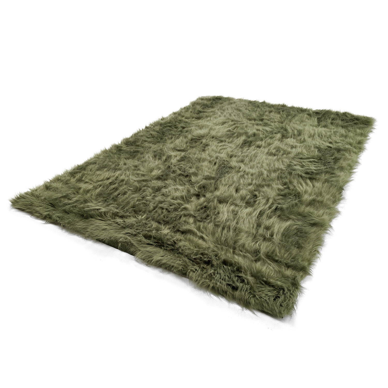 Tappeto Rya 'Sohar' - Verde