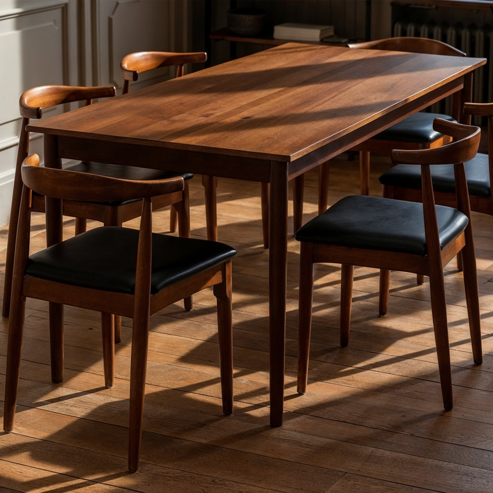 Tavolo da pranzo 'Fager' 135 cm - Noce