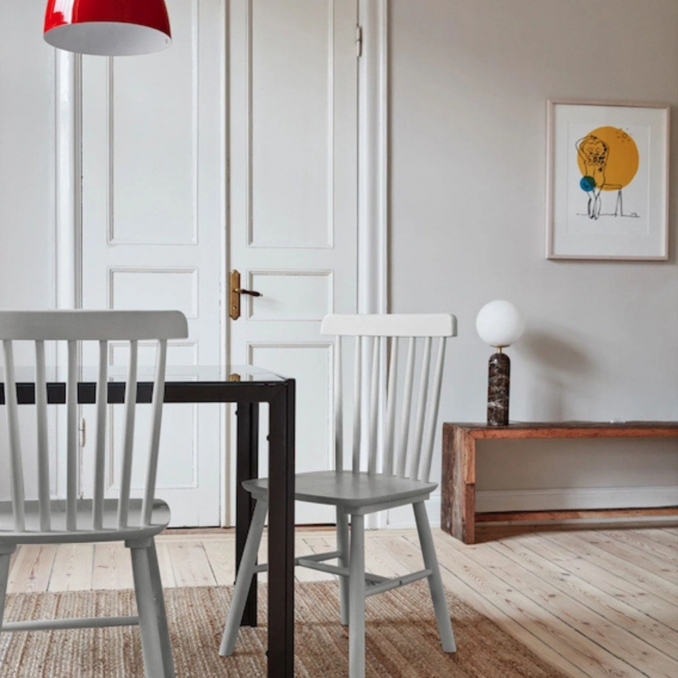 Sedia 'Elsa' - Grigio chiaro