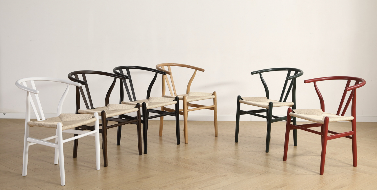 Sedia 'Alta' - Noce/Beige