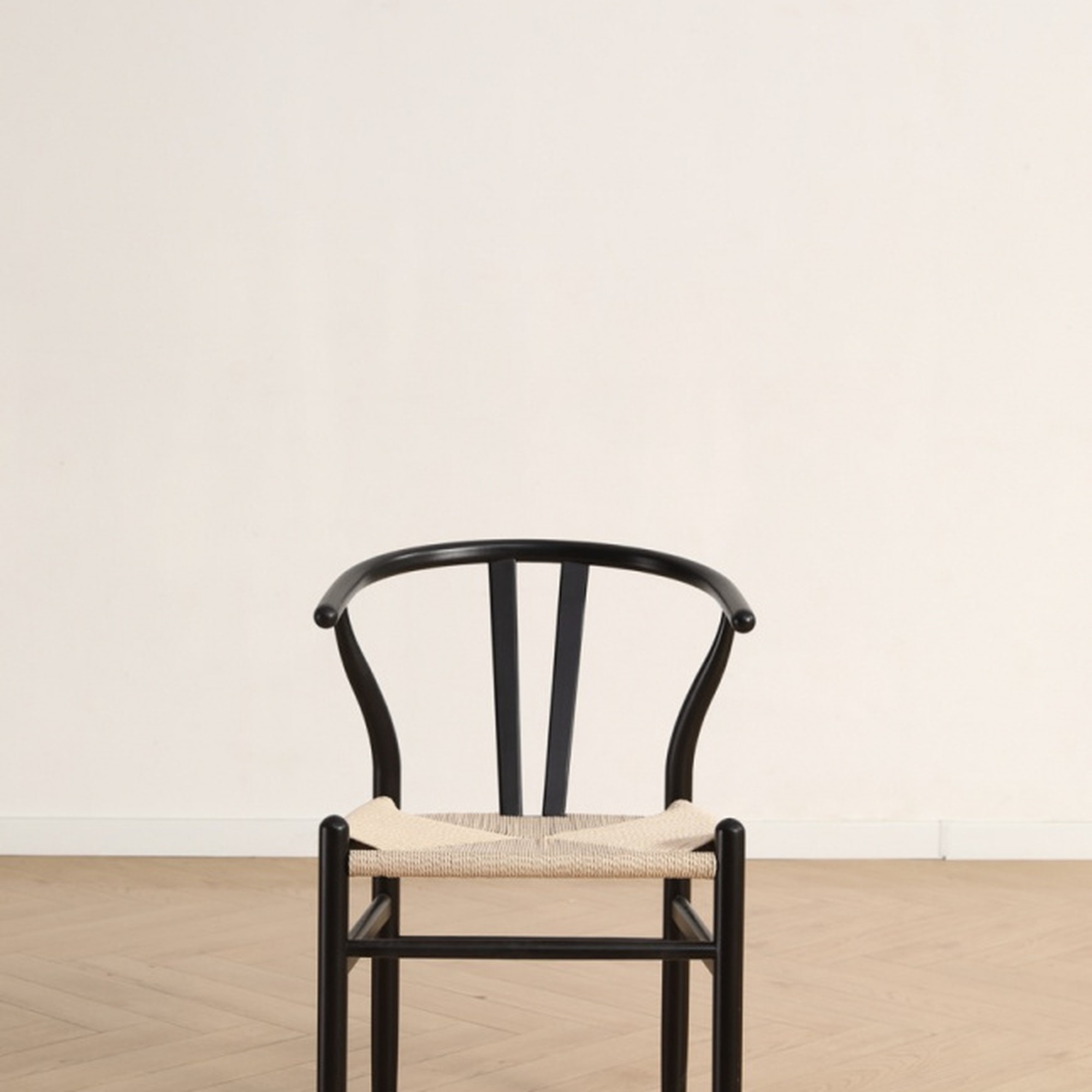 Sedia 'Alta' - Nero/Beige