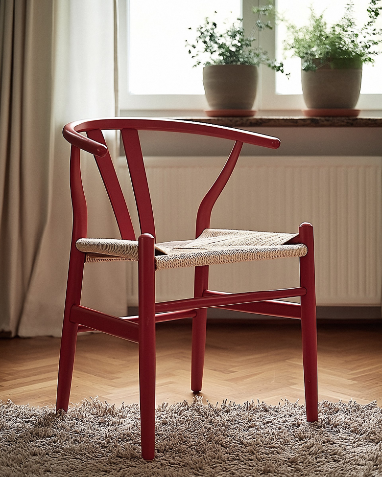 Sedia 'Alta' - Rosso