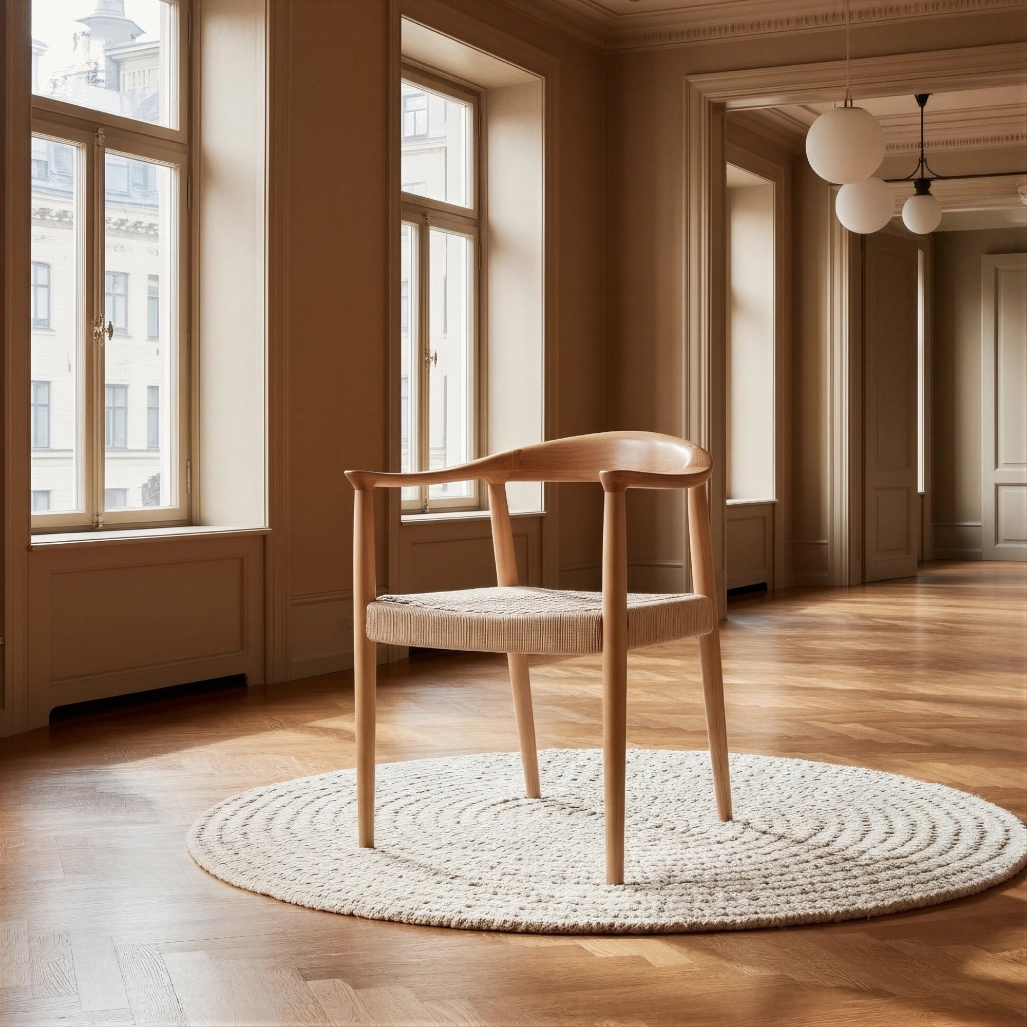 Sedia 'Ask' - Naturale