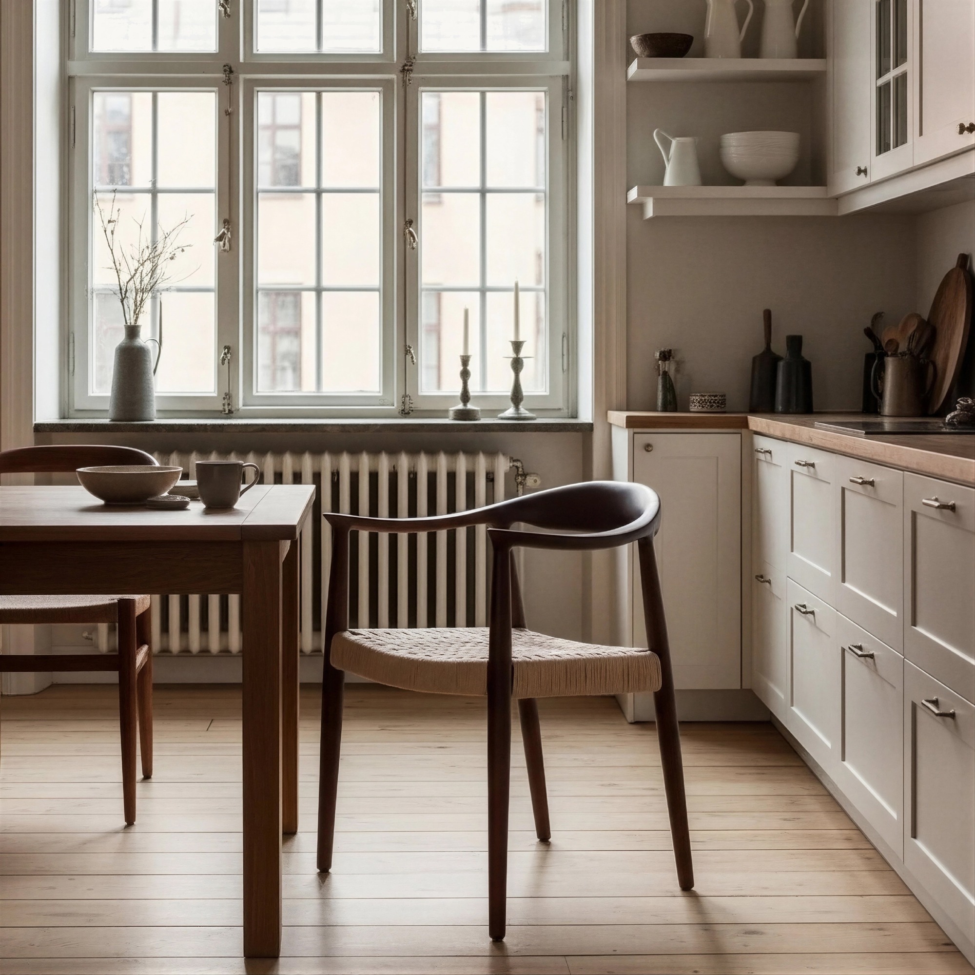 Sedia 'Ask' - Noce