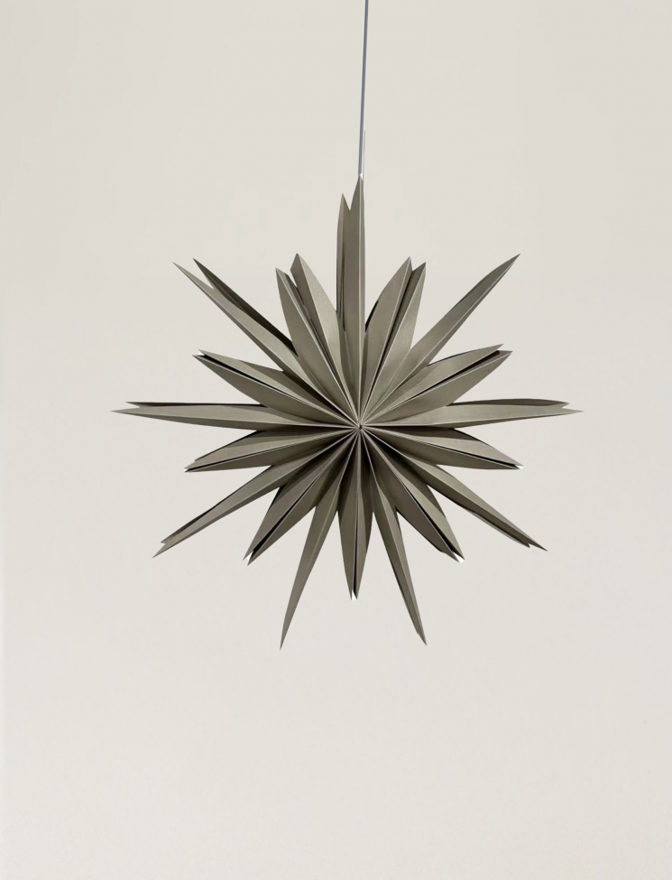 Stella di avvento 'Fiona' 65 - Grigia