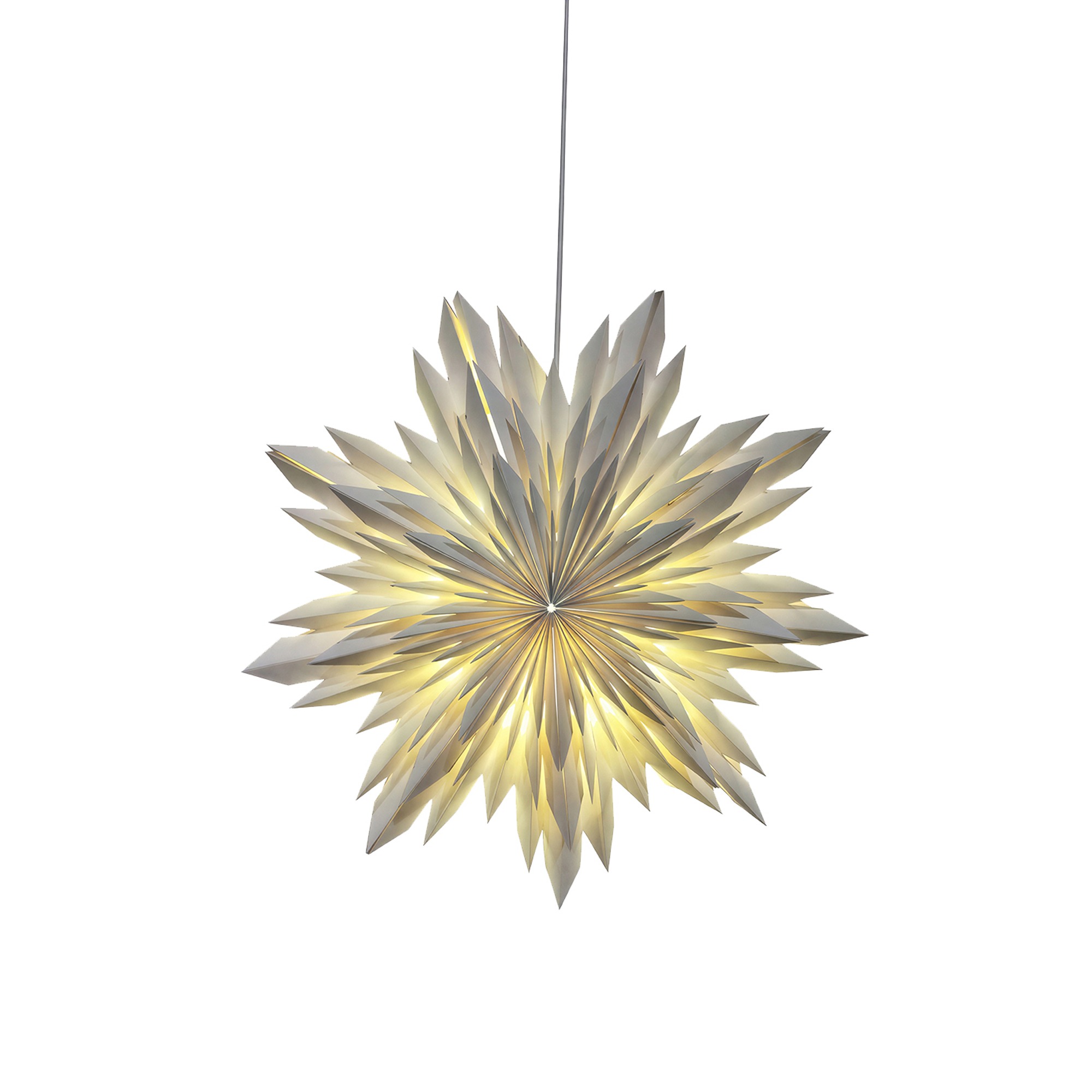 Stella di avvento 'Oslo' 65cm - Bianca