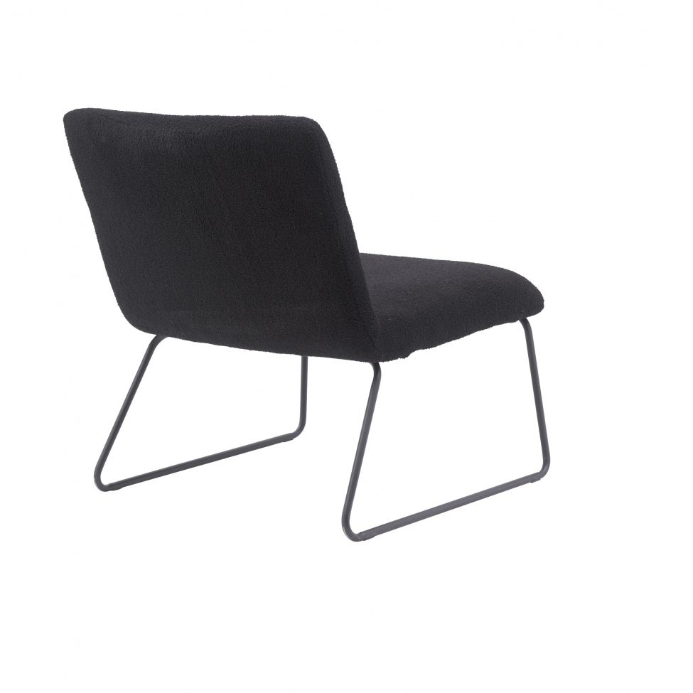 Poltrona 'Chelsea' - Nero/Teddy