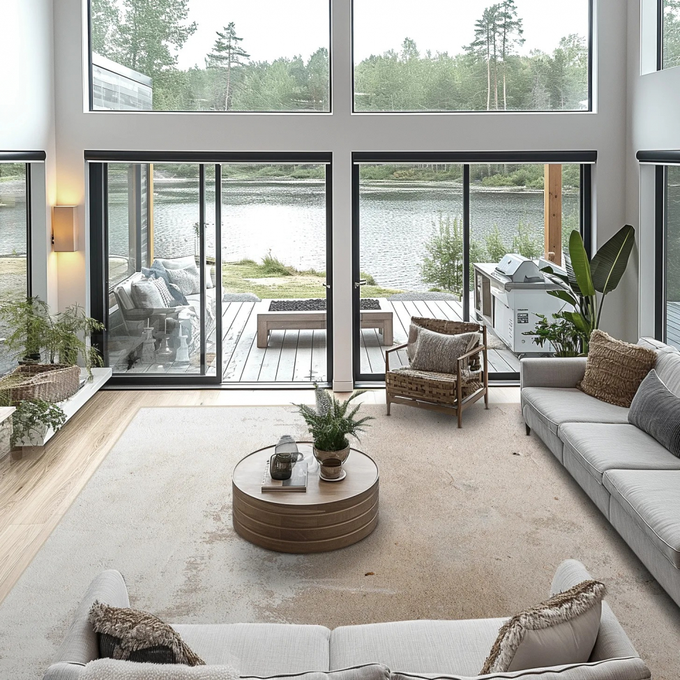 Tappeto Wilton 'Bornos' 160x230cm - Grigio/Beige