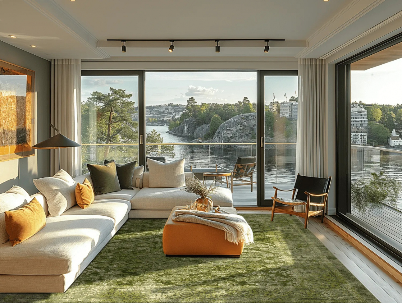 Tappeto Wilton 'Denizli' 200x280cm - Verde