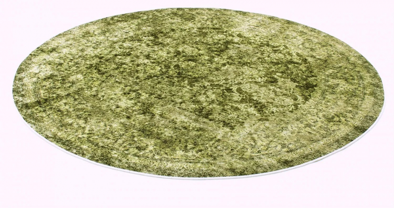 Tappeto rotondo 'Denizli' 120cm - Verde