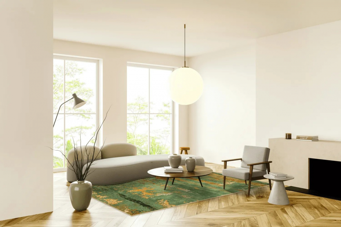 Tappeto Wilton 'Domont' 160x230cm - Verde